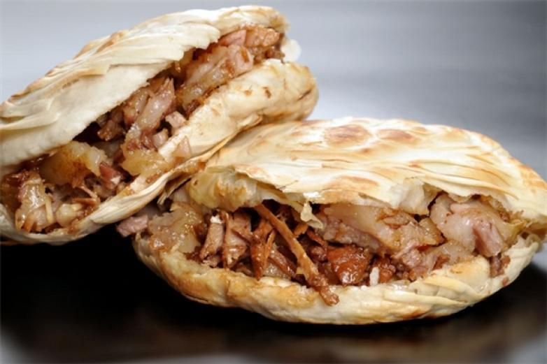 老岳家腊汁肉夹馍